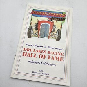 Dry Lakes Racing Hall Of Fame 1996 Inductions Program Booklet El Mirage